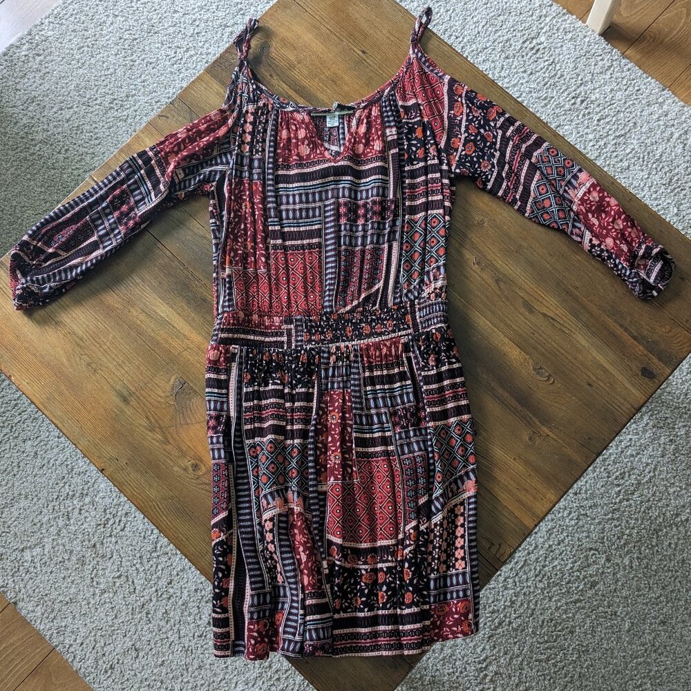 cold shoulder dress